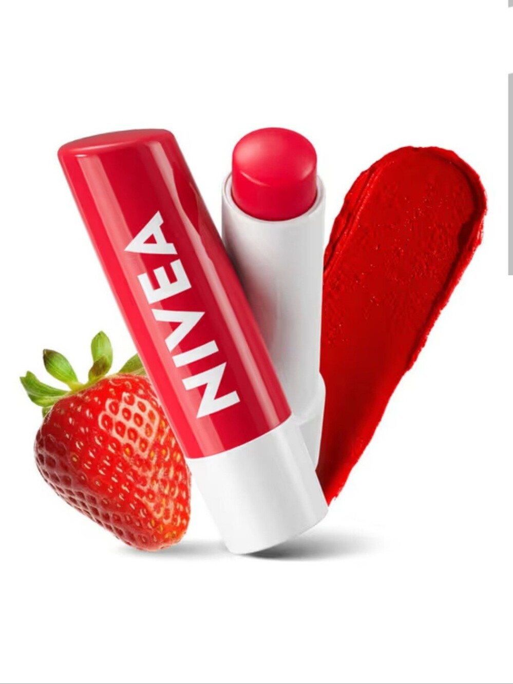 🍭7/$15 Nivea Tinted Lip Care Strawberry